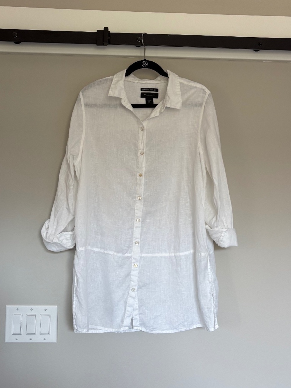 Tahari Linen Cover up